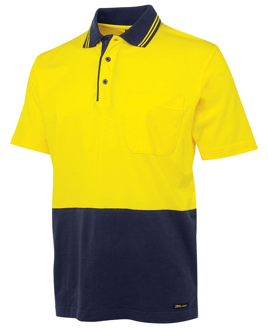 JB s Hi Vis S S Cotton Polo